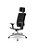 Cadeira Brizza Soft Presidente Base Aluminio Mecanismo Slider Revestimento Vinil - Imagem 3