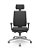 Cadeira Brizza Soft Presidente Base Aluminio Mecanismo Slider Revestimento em Poliéster - Imagem 4