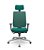 Cadeira Brizza Soft Presidente Base Aluminio Mecanismo Slider Revestimento em Poliéster - Imagem 9