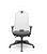Cadeira Presidente Brizza Tela Branca Base Nylon Slider Assento Poliéster - Imagem 11
