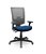 Cadeira Plaxmetal Flash Presidente Base Standard Back System Tela Cinza Assento Poliéster - Imagem 5