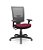 Cadeira Plaxmetal Flash Presidente Base Standard Back System Tela Cinza Assento Poliéster - Imagem 6