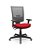 Cadeira Plaxmetal Flash Presidente Base Standard Back System Tela Cinza Assento Poliéster - Imagem 7