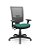 Cadeira Plaxmetal Flash Presidente Base Standard Back System Tela Cinza Assento Poliéster - Imagem 9