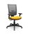 Cadeira Plaxmetal Flash Presidente Base Standard Back System Tela Cinza Assento Poliéster - Imagem 12