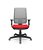 Cadeira Brizza Presidente Plaxmetal Tela Cinza Base Standard Back System 3D Assento Poliéster - Imagem 7