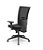 Cadeira Flash Presidente Plaxmetal Tela Preta Base Italia Slider Poliéster - Imagem 3