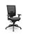 Cadeira Flash Presidente Plaxmetal Tela Preta Base Italia Slider Poliéster - Imagem 10