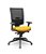Cadeira Flash Presidente Plaxmetal Tela Preta Base Italia Slider Poliéster - Imagem 11