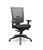 Cadeira Flash Presidente Plaxmetal Tela Cinza Base Italia Slider Poliéster - Imagem 4
