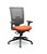 Cadeira Flash Presidente Plaxmetal Tela Cinza Base Italia Slider Poliéster - Imagem 7