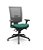 Cadeira Flash Presidente Plaxmetal Tela Cinza Base Italia Slider Poliéster - Imagem 8