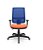 Cadeira Brizza Presidente Plaxmetal Tela Azul Base Standard Back System Assento Crepe Poliéster - Imagem 7