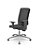 Cadeira Brizza Presidente Tela Preta Base Aluminio Back System Assento Crepe Poliéster - Imagem 3