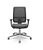 Cadeira Brizza Presidente Tela Preta Base Aluminio Back System Assento Crepe Poliéster - Imagem 10