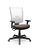 Cadeira Plaxmetal Flash Presidente Base Standard Back System Tela Branca Assento Vinil - Imagem 5