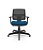 Cadeira Brizza Executiva Tela Preta Base Standard Back System Assento Poliéster - Imagem 4