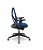 Cadeira Plaxmetal Bix X+ Base Italia Mecanismo Autocompensador Tela Azul Assento Poliéster - Imagem 2