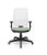 Cadeira Brizza Presidente Plaxmetal Tela Branca Base Standard Back System 3D Assento Vinil - Imagem 12