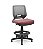 Cadeira Caixa Alta Beezi Plaxmetal Base Nylon Com Sapatas Encosto Cinza Assento Vinil - Imagem 17