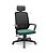 Cadeira Presidente Adrix Com Apoio de Cabeça Plaxmetal Encosto Tela Base Standard Relax Assento Poliéster - Imagem 8