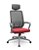 Cadeira Presidente Plaxmetal Adrix Grafite Tela Cinza Base Nylon Mecanismo Relax Assento Poliéster - Imagem 6