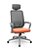 Cadeira Presidente Plaxmetal Adrix Grafite Tela Cinza Base Nylon Mecanismo Relax Assento Poliéster - Imagem 8
