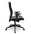 Cadeira Presidente Titan Plaxmetal Tela Preta Base Nylon Slider Assento Vinil - Imagem 2