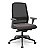 Cadeira Presidente Titan Plaxmetal Tela Preta Base Nylon Slider Assento Vinil - Imagem 6
