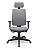 Cadeira Brizza Soft Presidente Base Standard Mecanismo Slider Revestimento Vinil Braços 3D - Imagem 10