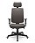 Cadeira Brizza Soft Presidente Base Standard Mecanismo Slider Revestimento Vinil Braços 3D - Imagem 6