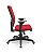 Cadeira Brizza Presidente Plaxmetal Tela Vermelha Base Standard Relax Assento Crepe Poliéster - Imagem 19