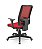 Cadeira Brizza Presidente Plaxmetal Tela Vermelha Base Standard Relax Assento Crepe Poliéster - Imagem 20