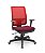 Cadeira Brizza Presidente Plaxmetal Tela Vermelha Base Standard Relax Assento Crepe Poliéster - Imagem 9