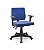 Cadeira Izzi Plaxmetal Executiva Back System NR17 Base Standard Revestimento Poliéster - Imagem 5