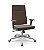 Cadeira Presidente Izzi Plaxmetal Base Aluminio Relax Vinil - Imagem 4