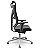 Cadeira Presidente Darix X+ Tela Plaxmetal Base Aluminio Autocompensador Assento Vinil - Imagem 2