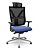 Cadeira Presidente Darix X+ Tela Plaxmetal Base Aluminio Autocompensador Assento Vinil - Imagem 7