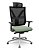 Cadeira Presidente Darix X+ Tela Plaxmetal Base Aluminio Autocompensador Assento Vinil - Imagem 11