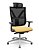 Cadeira Presidente Darix X+ Tela Plaxmetal Base Aluminio Autocompensador Assento Vinil - Imagem 12