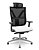 Cadeira Presidente Darix X+ Tela Plaxmetal Base Aluminio Autocompensador Assento Vinil - Imagem 13