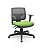 Cadeira Brizza Executiva Tela Cinza Base Standard Back System Assento Poliéster - Imagem 12