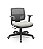 Cadeira Brizza Executiva Tela Cinza Base Standard Back System Assento Poliéster - Imagem 13