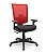 Cadeira Plaxmetal Flash Presidente Base Standard Back System Tela Vermelha Assento Poliéster - Imagem 10
