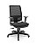 Cadeira Brizza Presidente Plaxmetal Tela Preta Base Standard Relax Assento Crepe Poliéster - Imagem 1