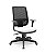 Cadeira Brizza Presidente Plaxmetal Tela Preta Base Standard Relax Assento Crepe Poliéster - Imagem 15