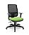Cadeira Brizza Presidente Plaxmetal Tela Preta Base Standard Relax Assento Crepe Poliéster - Imagem 13