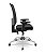 Cadeira Plaxmetal Flash Presidente Base Cromada Back System Tela Preta Assento Poliéster - Imagem 2