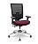 Cadeira Plaxmetal Flash Presidente Base Cromada Back System Tela Preta Assento Poliéster - Imagem 5