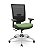 Cadeira Plaxmetal Flash Presidente Base Cromada Back System Tela Preta Assento Poliéster - Imagem 9